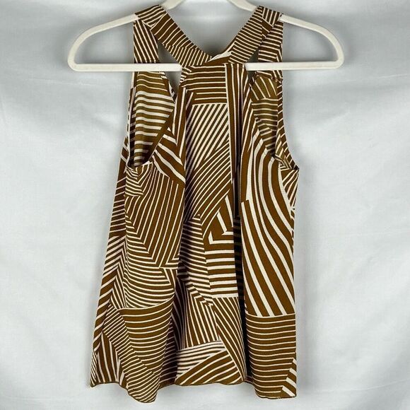 NWT Yak & Yeti Geometric Halter Tank Top Small - Picture 2 of 9